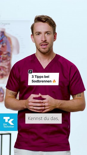 SOS-Tipps bei Reflux: 3 Tipps bei Sodbrennen