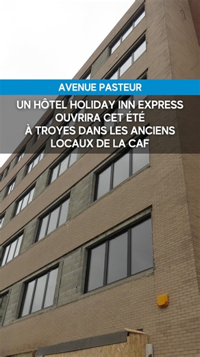 L'Est éclair | Un nouvel hôtel va ouvrir tout proche de la gare de Troyes.  Comme L’Est éclair l’a révélé en exclusivité en juin 2024, un Holiday Inn... | Instagram