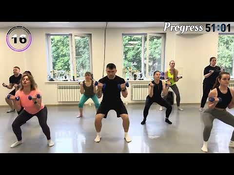 1 Hour Functional HIIT with Dumbbells | Burn 600 Calories Full Body Workout