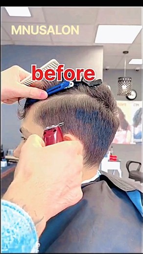 🔥Fresh Skin Fade with Parallel Razor Lines 💈 Barber Tutorial | MEN ASMR BARBER