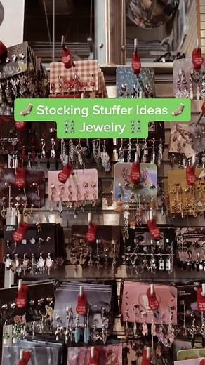 stocking stuffer ideas 🧦: jewelry #hottopic #stockingstuffers #gethaulidayready #jewelry #earrings