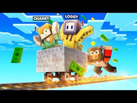 TAKING LOGGY TO THE IMPOSSIBLE ROLLER COASTER | MINECRAFT