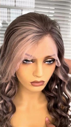 Highlight wig#highlightwig #highlighthair #hairtransformation #haircolortutorial #hairpainting