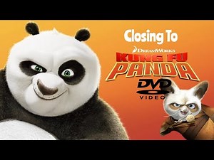 Closing To Kung Fu Panda (2008) 2015 Reprint DVD.