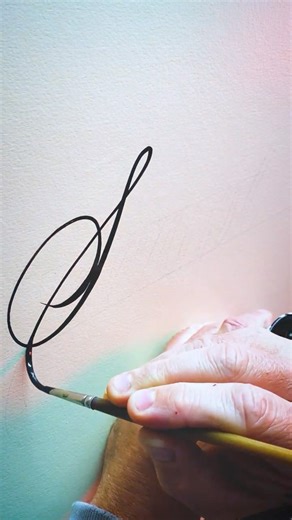 Hand Done Brush Script Lettering