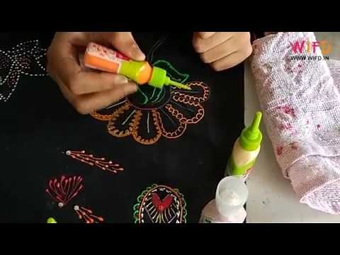 Creative Designing with Liquid Embroidery - Waves Fashion Institute: WIFD™