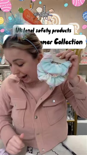 Safety Zip Scrunchie by Sugar Rush Collection