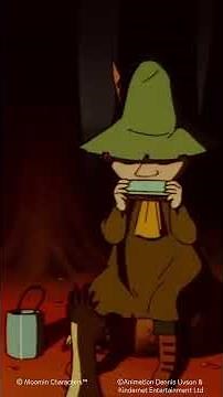 Snufkin leaves Moominvalley... #moomin #shorts