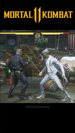Joker vs Johnny Cage - Epic Fight! 🤡🔥 | Mortal Kombat 11 #shorts