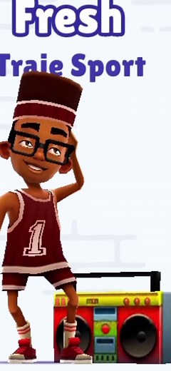 Animated Dance Character with Boombox Fun