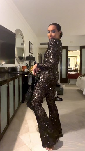 Stunning Jumpsuit Outfit for Dinner with Lagos Jewelry | Fashion Inspiration