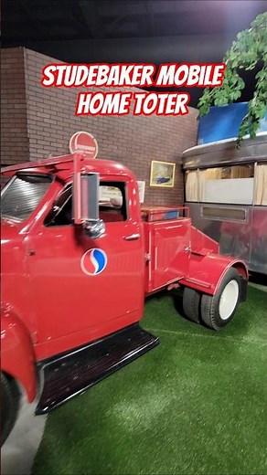 Studebaker truck mobile home toter #truck #studebaker
