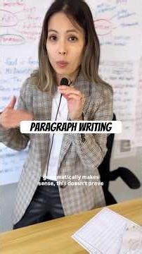 What’s the difference between the main idea and topic sentence? paragraph writing tips #teacher