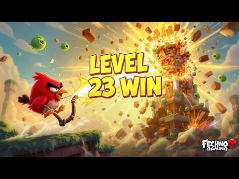 Angry Birds 2 Level 23 Gameplay 🔥 New Pork City Walkthrough | Epic Win