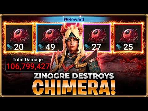 Zinogre Smacks The Chimera! Max Trials Team Guide Raid: Shadow Legends
