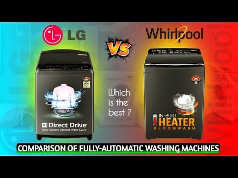 COMPARISON of Washing Machines LG vs WHIRLPOOL (Fully Automatic Top Load) 2024⚡Buying Guide⚡