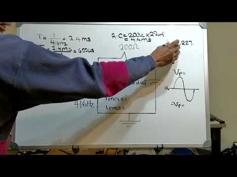 Resistor Capacitor RC Circuit Triangle Wave Input!