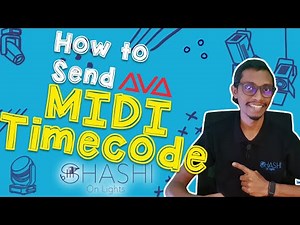 How to send MIDI Timecode through a Network to your Avolites console