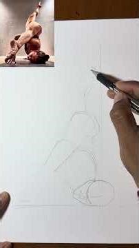 How to Draw Any Pose with the Box Method | Figure Drawing Tutorial in Hindi | hiraksartgallery