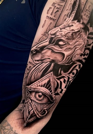 Anubis Tattoo: Symbol of Strength and Transformation