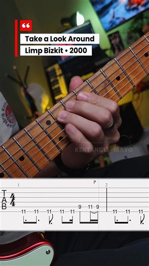 Take a look around - Limp Bizkit | GUITAR TUTORIAL #guitarra #guitartutorial #limpbizkit