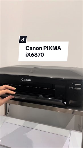 รีวิว Canon PIXMA iX6870 ค่าาาา 👍🏻🥰