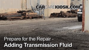 Add Transmission Fluid: 2009 Jeep Liberty Limited 3.7L V6