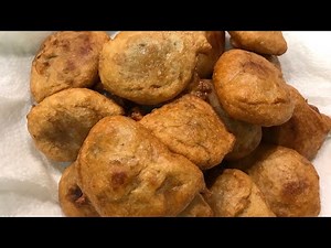 How to make mashed banana fritter / 2 ingredients recipe
