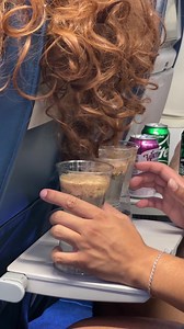 Rude women puts her hair all over passengers tray! | The Imaginary Art Exhibit
