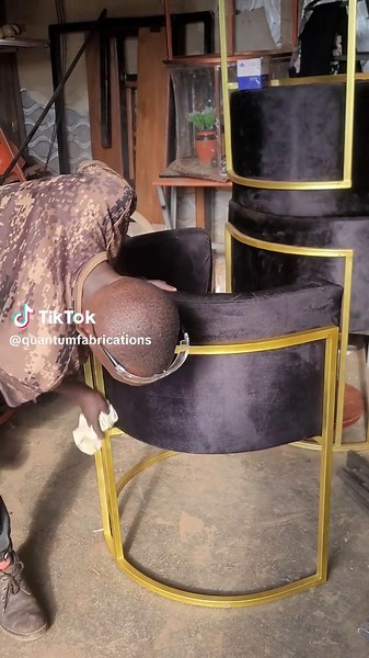 Stylish Metal Chair Design for Salons and More