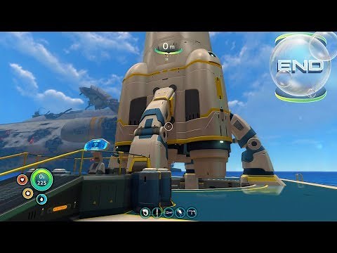 Subnautica - THE END (Building & Flying the Rocket Ending)