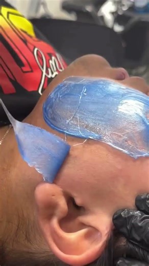 @modalityesthetics Full Face Waxing with Sexy Smooth Sapphire Hard Wax | Flawless Skin