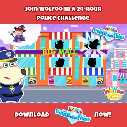 14K views · 108 reactions | Hurry up! Police Wolfoo needs your help to catch the thief ‍♂️ Join Wolfoo in the comment now  #WOANETWORK #Wolfooseries #Wolfoo #kidsgames | Wolfoo Series | Facebook