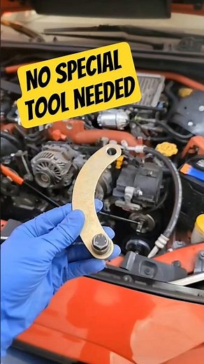 Subaru #STI Timing Cam Lock Hack With No Special Tool
