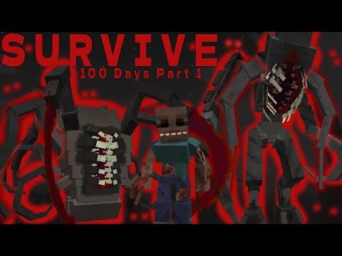 Surviving 100 days in the PARASITE APOCALYPSE PART 1........