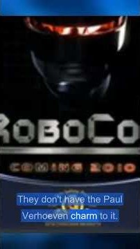 Why the 2014 RoboCop Works Not as a Remake ! #robocop