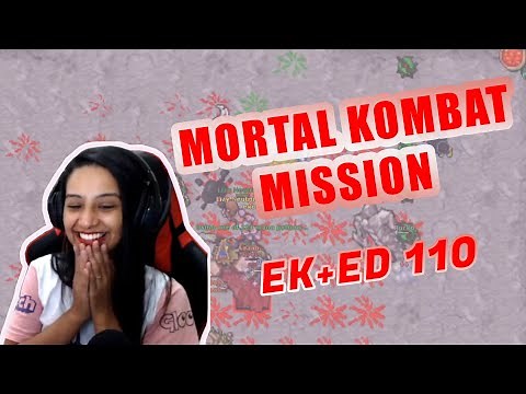 TIBIA - MORTAL KOMBAT MISSION - EK+ED LEVEL 110