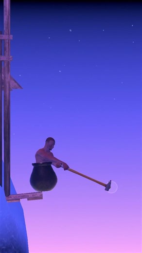 The bucket jump is done too #gettingoverit