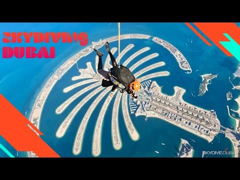 My First Skydiving Experience in Dubai 🇦🇪 | Once in a Lifetime Adventure Over Palm Jumeirah