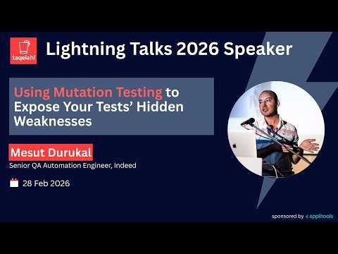 Using Mutation Testing to Expose Your Tests' Hidden Weaknesses by Mesut Durukal