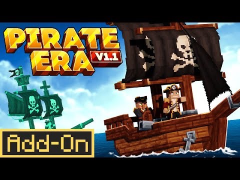 🏴‍☠️ PIRATE ERA ADD-ON MCPE v1.1! PETUALANGAN BAJAK LAUT JADI NYATA 🔥