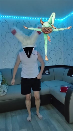 Not as perfect as the guy with that sound, but I don't do yoga #furry #protogen #furrycommunity #протоген #фурри