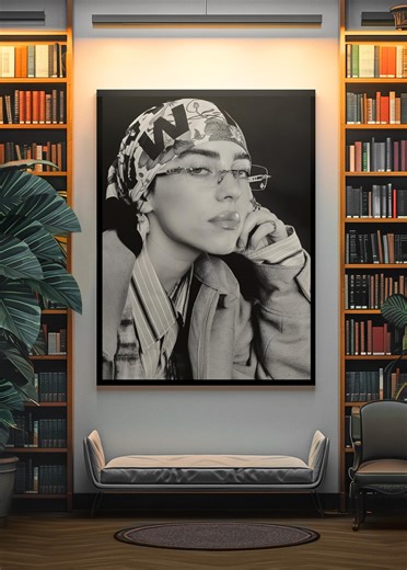 Timeless Billie Eilish Poster | Hit Me Hard and Soft Album Art Wall Decor | Alt Pop Moody Music Aesthetic Print | Dark Modern Art - Etsy