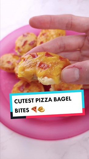 Homemade Protein-Packed Pizza Bagel Bites Recipe