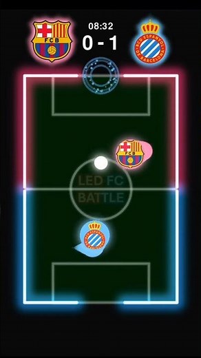 BARCELONA vs ESPANOL #footballmarbles #laliga #barcelona #espanol