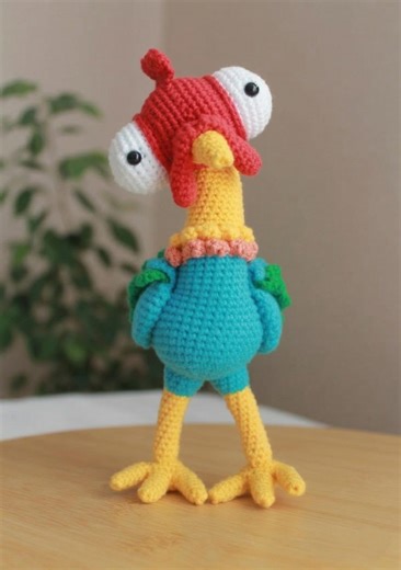 Amigurumi Rooster Crochet Pattern | Quirky Farm Animal Toy Tutorial (digital Download) - Etsy