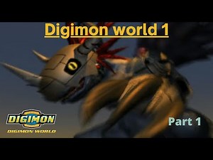 Digimon World 1 Walkthrough (1999 PSX) - Part 1 File Town Beginnings