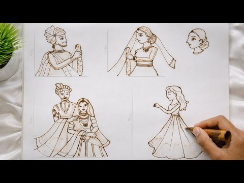 Easy Bridal Mehndi Design Step by Step | Groom & Bride Mehndi Drawing | Simple Henna Art 2026
