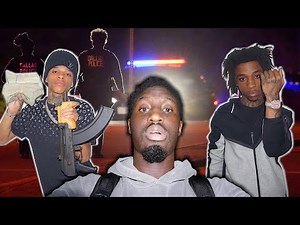 Lil 6 & FBG Murda visit the OPPS Block.. *EPIC NIGHT*