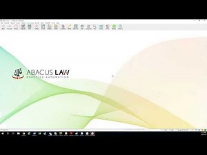 AbacusLaw Establishing Default User Preferences